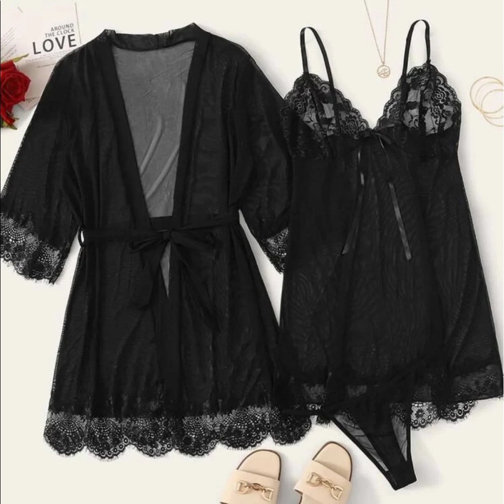 📦FREE SHIP!📦🥳3Piece Lingerie Set!🥳